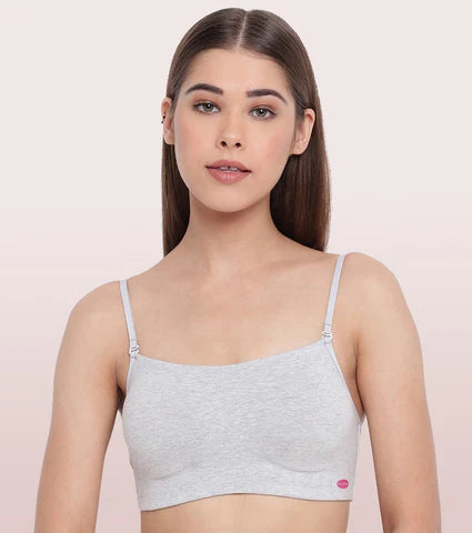 Full Coverage Non-Padded Wirefree Comfort Cami Detachable Bra  Full Coverage Non-Padded Wirefree Comfort Cami Detachable Bra