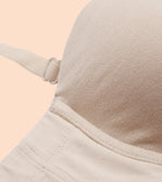 High Coverage Cotton Strapless Bra For No Spill Coverage  High Coverage Cotton Strapless Bra For No Spill Coverage