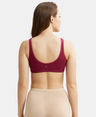 Jockey Super Combed Cotton  Stretch Slip On Crop Top With Stay Fresh  Jockey Super Combed Cotton  Stretch Slip On Crop Top With Stay Fresh