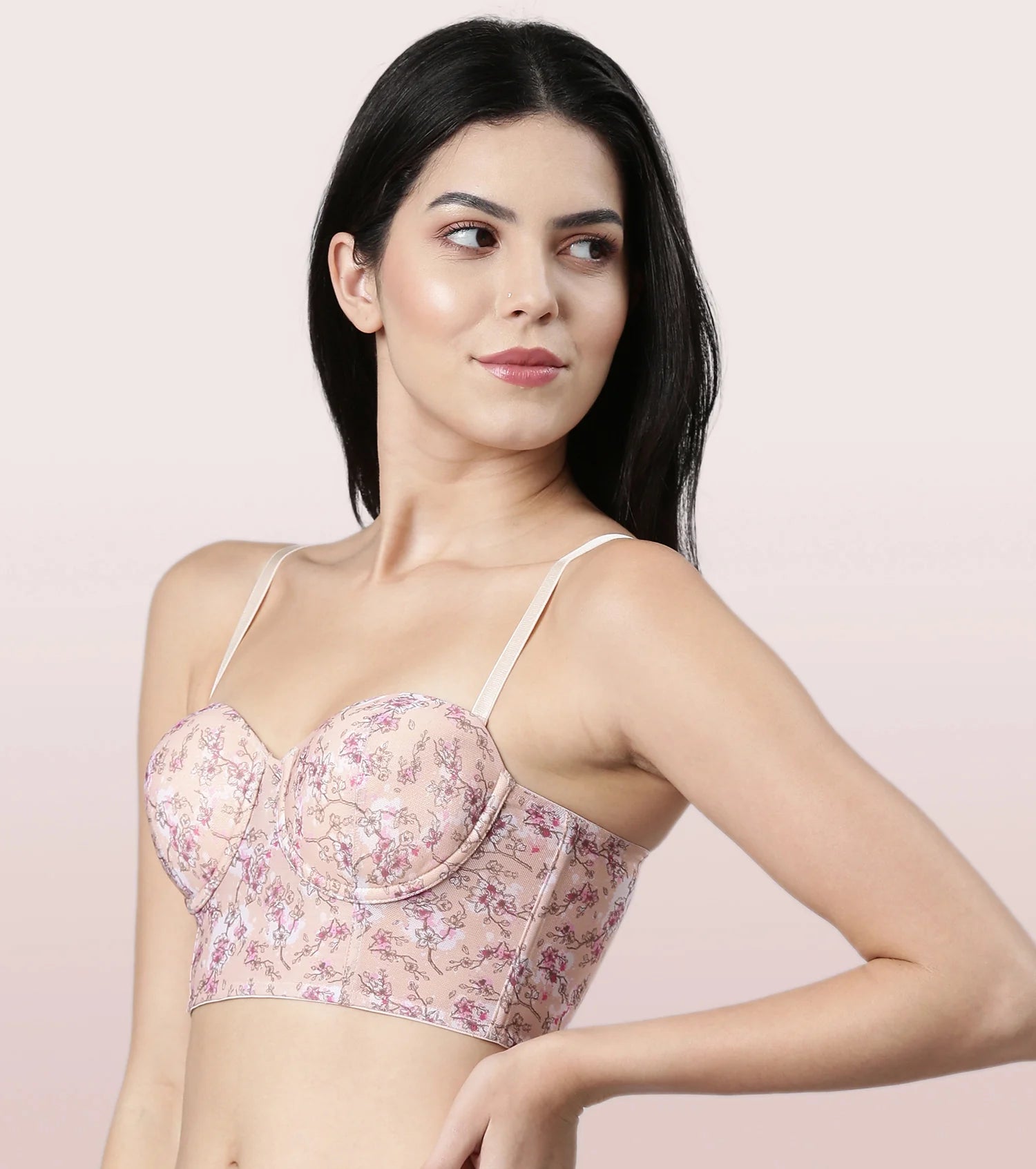 Light Printed Bridal Bra  Light Printed Bridal Bra