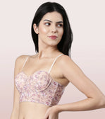 Light Printed Bridal Bra  Light Printed Bridal Bra