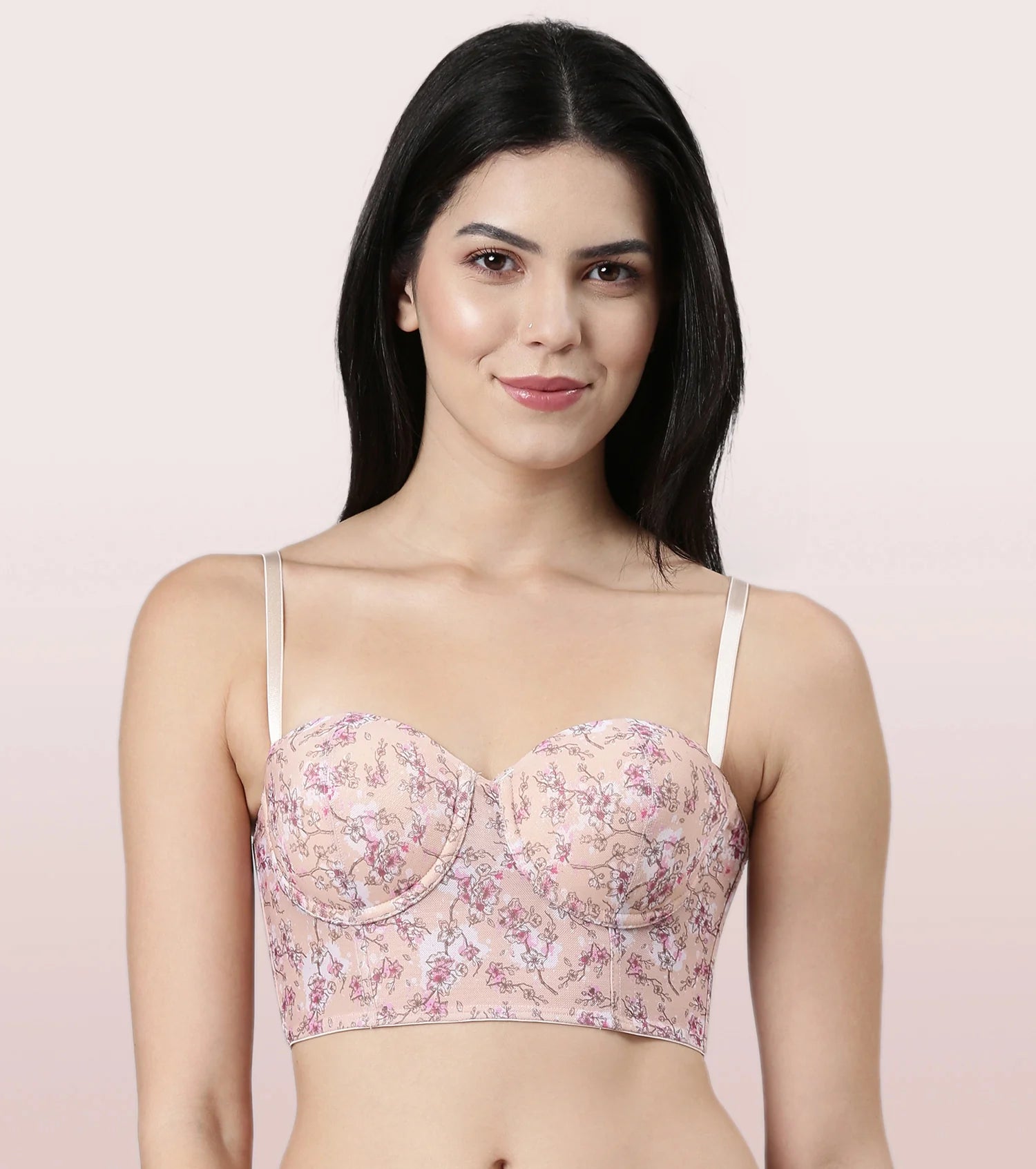 Light Printed Bridal Bra  Light Printed Bridal Bra