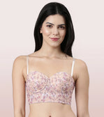 Light Printed Bridal Bra  Light Printed Bridal Bra
