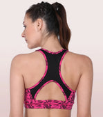 Racer Back Medium Impact Sports Bra  Racer Back Medium Impact Sports Bra