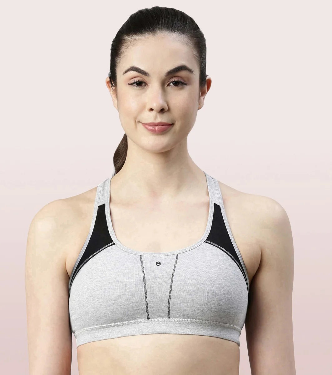 Racer Back Medium Impact Sports Bra  Racer Back Medium Impact Sports Bra