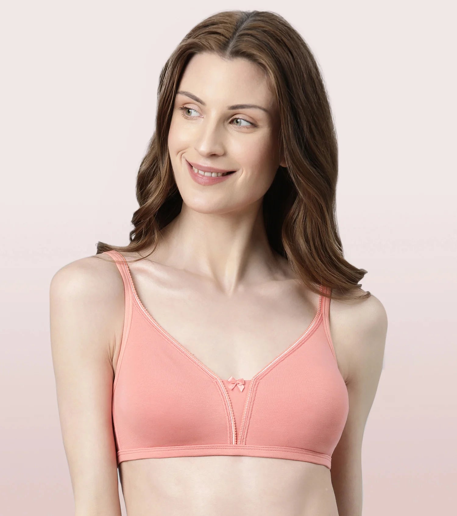 Enamor Stay New Comfort Triangle Cotton T-Shirt Bra  Enamor Stay New Comfort Triangle Cotton T-Shirt Bra