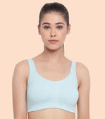 Non-Padded, Non-Wired, High-Coverage Bra  Non-Padded, Non-Wired, High-Coverage Bra