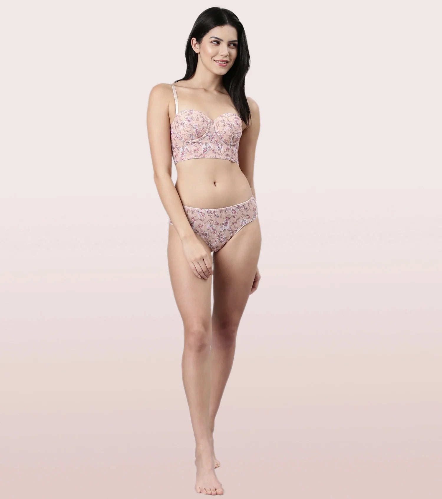 Light Printed Bridal Bra  Light Printed Bridal Bra