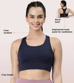 Basic Workout Sports Bra  Basic Workout Sports Bra