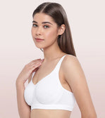 Full Support Stretch Cotton Everyday Bra : Litmee  Full Support Stretch Cotton Everyday Bra : Litmee
