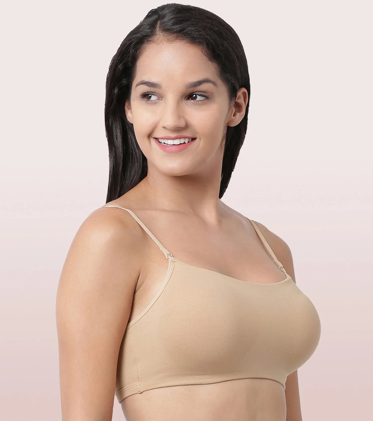 Full Coverage Non-Padded Wirefree Comfort Cami Detachable Bra  Full Coverage Non-Padded Wirefree Comfort Cami Detachable Bra