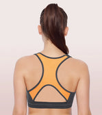 Racer Back Medium Impact Sports Bra  Racer Back Medium Impact Sports Bra