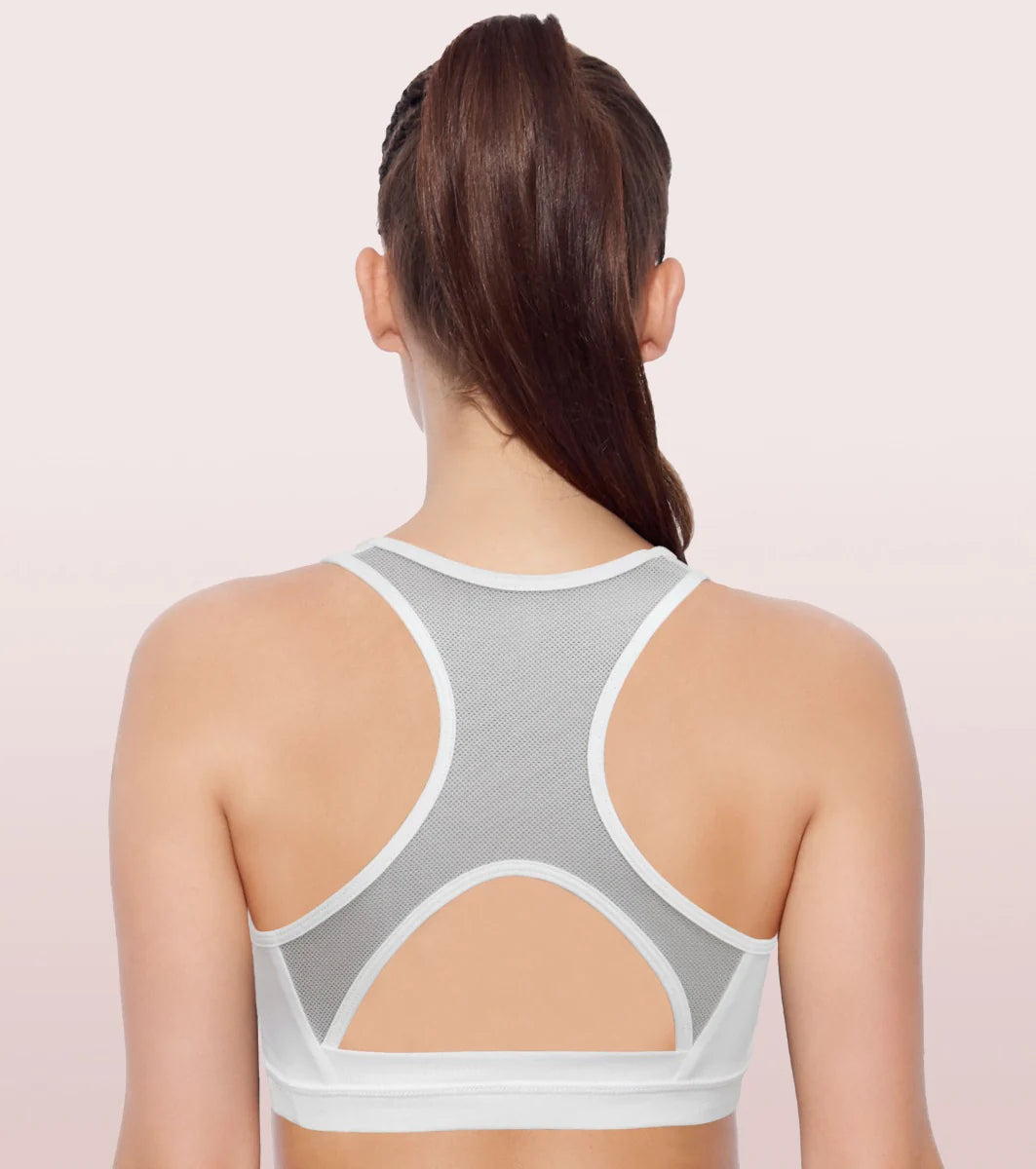 Racer Back Medium Impact Sports Bra  Racer Back Medium Impact Sports Bra