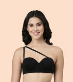 High Coverage Cotton Strapless Bra For No Spill Coverage  High Coverage Cotton Strapless Bra For No Spill Coverage