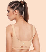 Non-Padded, Non-Wired, High-Coverage Bra  Non-Padded, Non-Wired, High-Coverage Bra