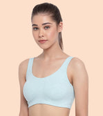 Non-Padded, Non-Wired, High-Coverage Bra  Non-Padded, Non-Wired, High-Coverage Bra