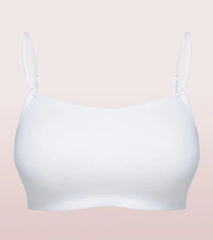Full Coverage Non-Padded Wirefree Comfort Cami Detachable Bra  Full Coverage Non-Padded Wirefree Comfort Cami Detachable Bra