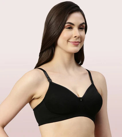 Black Long Lasting T-Shirt Bra  Black Long Lasting T-Shirt Bra