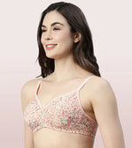 Side Support Shaper Stretch Cotton Everyday Bra For Women- High Coverage, Non Padded And Wirefree - Revello Print  Side Support Shaper Stretch Cotton Everyday Bra For Women- High Coverage, Non Padded And Wirefree - Revello Print