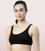 Black Sports Bra  Black Sports Bra