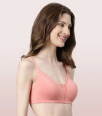 Enamor Stay New Comfort Triangle Cotton T-Shirt Bra  Enamor Stay New Comfort Triangle Cotton T-Shirt Bra