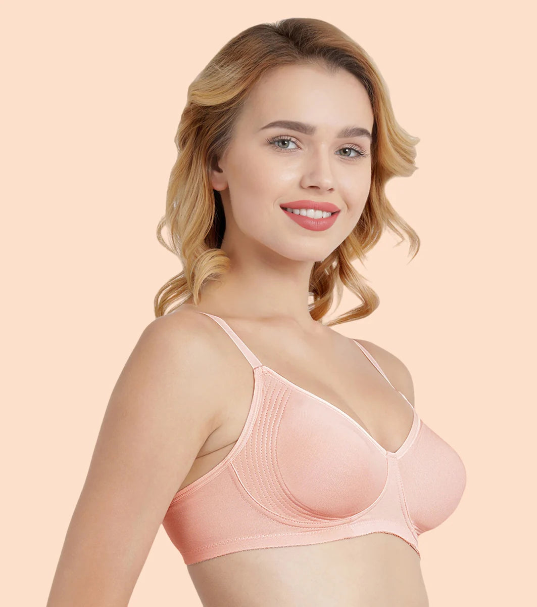 Side Support Shaper Stretch Cotton Everyday Bra  Side Support Shaper Stretch Cotton Everyday Bra