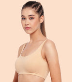 Non-Padded, Non-Wired, High-Coverage Bra  Non-Padded, Non-Wired, High-Coverage Bra