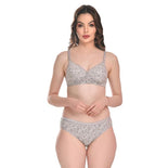 Women's Flower Printed Designer Lingerie Set with Full Coverage, Padded  Women's Flower Printed Designer Lingerie Set with Full Coverage, Padded