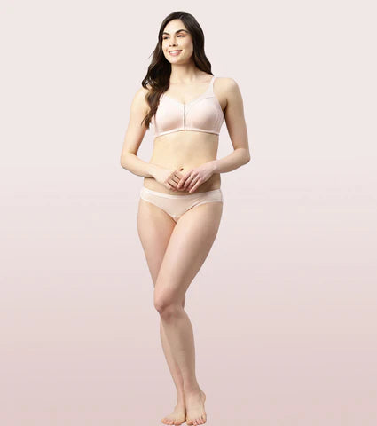 Full Support Stretch Cotton Everyday Bra : Litmee  Full Support Stretch Cotton Everyday Bra : Litmee