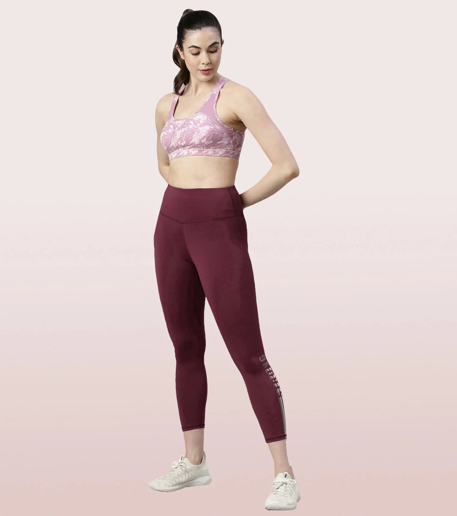 Racer Back Medium Impact Sports Bra  Racer Back Medium Impact Sports Bra