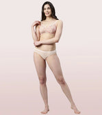 Side Support Shaper Stretch Cotton Everyday Bra For Women- High Coverage, Non Padded And Wirefree - Revello Print  Side Support Shaper Stretch Cotton Everyday Bra For Women- High Coverage, Non Padded And Wirefree - Revello Print