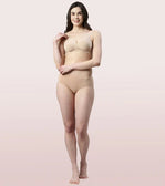 Side Support Shaper Stretch Cotton  Bra For Women- High Coverage, Non Padded And Wirefree - Pale Skin  Side Support Shaper Stretch Cotton  Bra For Women- High Coverage, Non Padded And Wirefree - Pale Skin