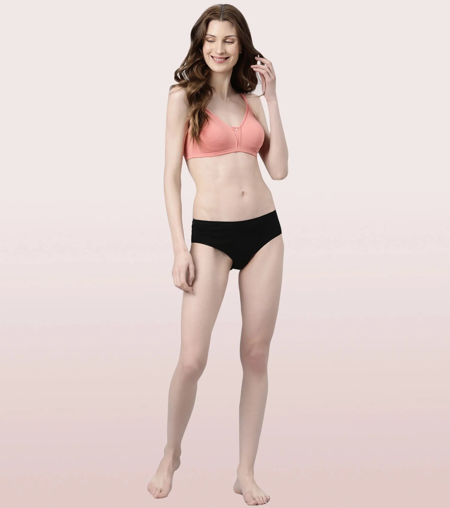 Enamor Stay New Comfort Triangle Cotton T-Shirt Bra  Enamor Stay New Comfort Triangle Cotton T-Shirt Bra