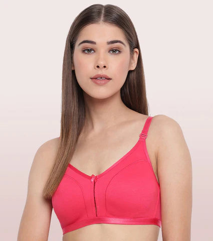 Jiggle Control Cotton Classic Bra  Jiggle Control Cotton Classic Bra