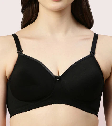 Black Long Lasting T-Shirt Bra  Black Long Lasting T-Shirt Bra