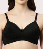Black Long Lasting T-Shirt Bra  Black Long Lasting T-Shirt Bra