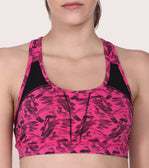 Racer Back Medium Impact Sports Bra  Racer Back Medium Impact Sports Bra