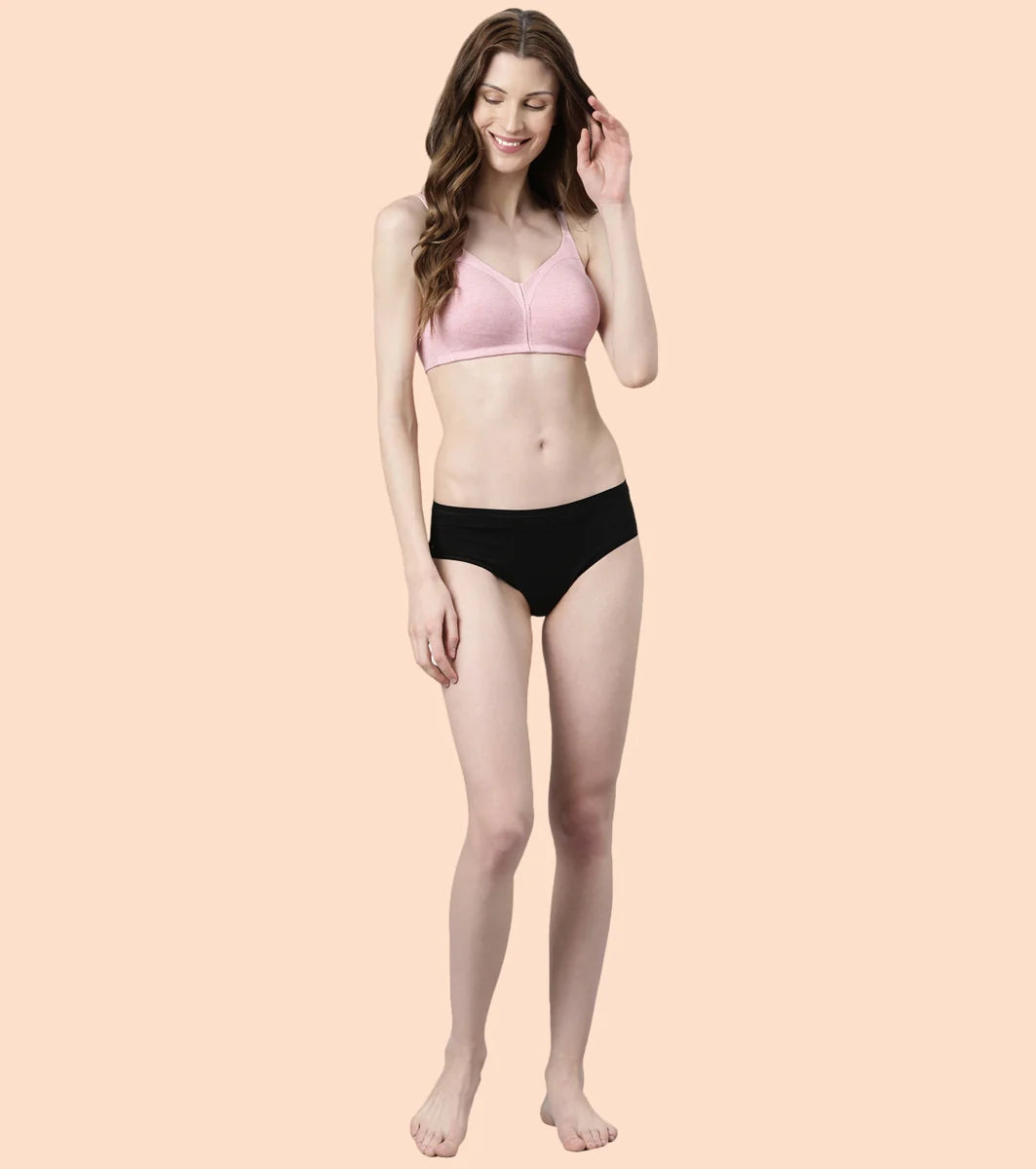 Jiggle Control Full Support Stretch Cotton Bra  Jiggle Control Full Support Stretch Cotton Bra