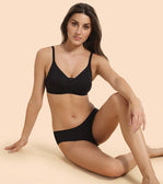 Enamor Stay New Comfort Triangle Cotton T-Shirt Bra  Enamor Stay New Comfort Triangle Cotton T-Shirt Bra