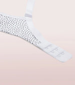 Side Support Shaper Stretch Cotton  Bra For Women- High Coverage, Non Padded And Wirefree - Ditsy Dots Print  Side Support Shaper Stretch Cotton  Bra For Women- High Coverage, Non Padded And Wirefree - Ditsy Dots Print