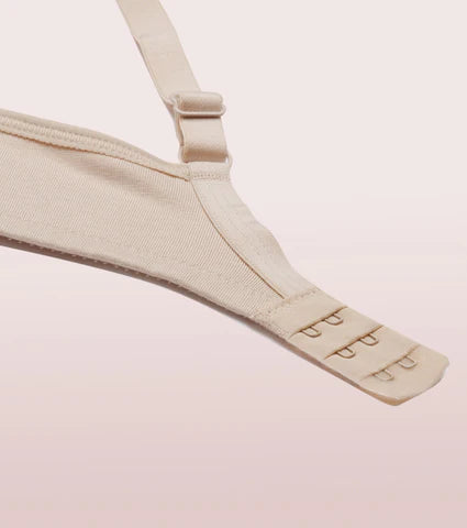 Side Support Shaper Stretch Cotton  Bra For Women- High Coverage, Non Padded And Wirefree - Pale Skin  Side Support Shaper Stretch Cotton  Bra For Women- High Coverage, Non Padded And Wirefree - Pale Skin