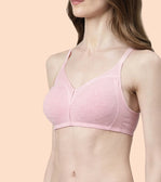 Jiggle Control Full Support Stretch Cotton Bra  Jiggle Control Full Support Stretch Cotton Bra