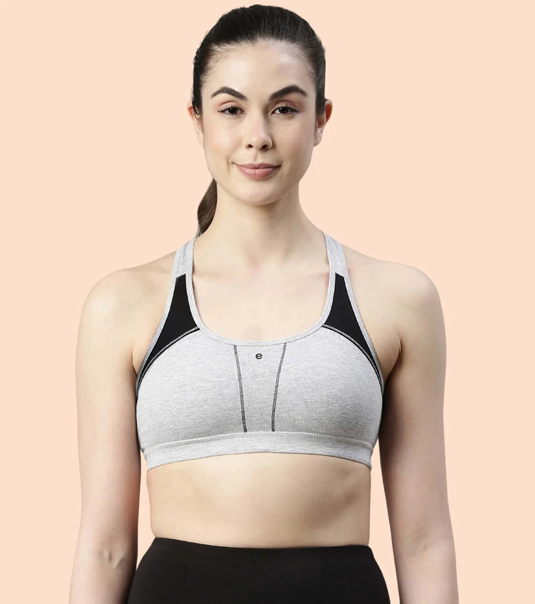 Racer Back Medium Impact Sports Bra  Racer Back Medium Impact Sports Bra