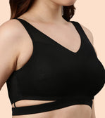 Split Band Cut-Out Bralette  Split Band Cut-Out Bralette