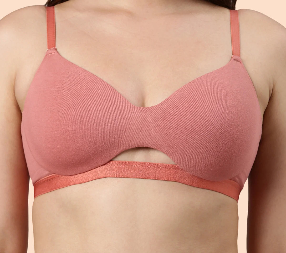 Neckline Cotton T-shirt Bra for Women  Neckline Cotton T-shirt Bra for Women