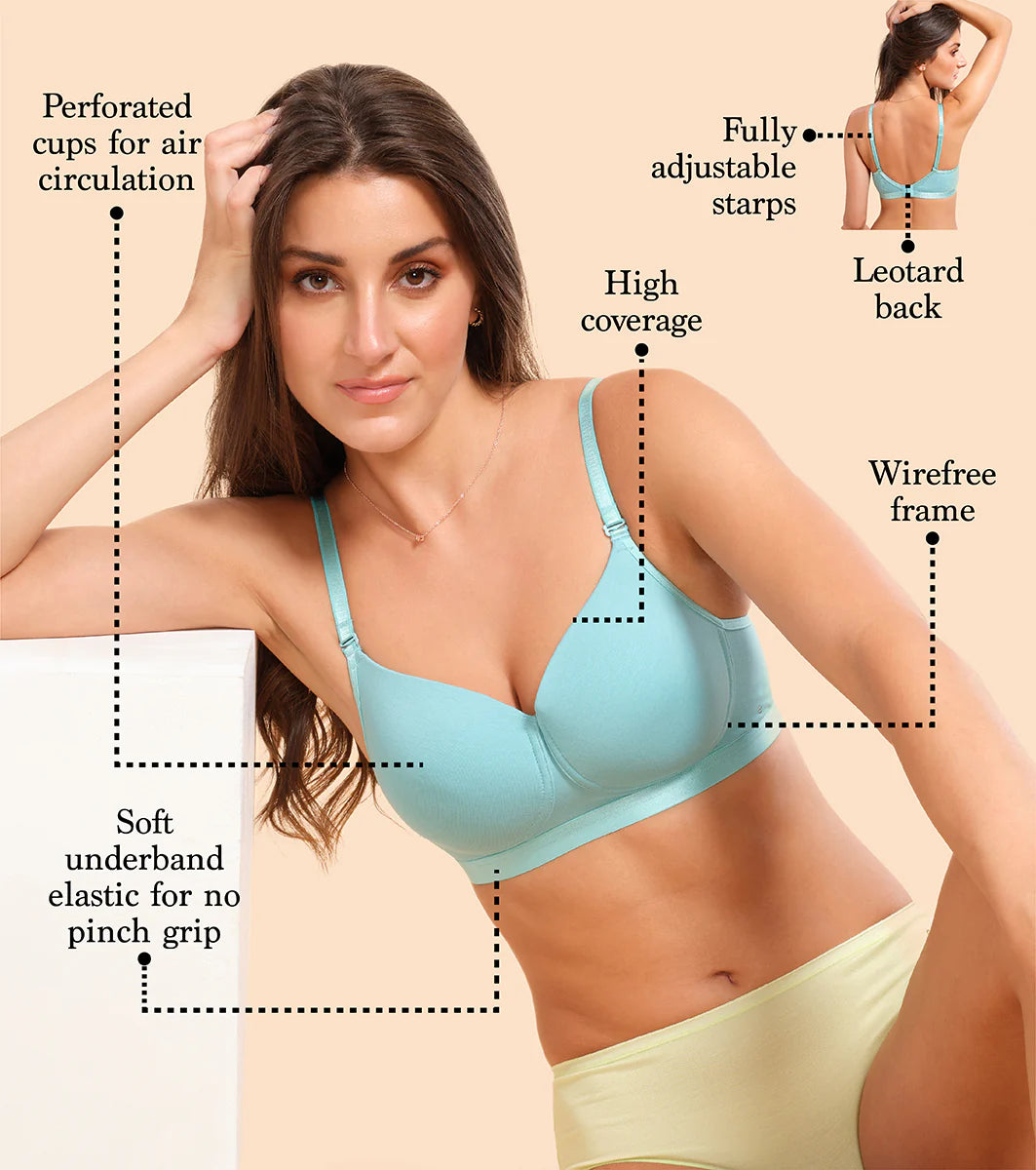 High Coverage, Padded and Wirefree  High Coverage, Padded and Wirefree