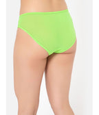 Green Nylon Printed  Panties Women's  Green Nylon Printed  Panties Women's