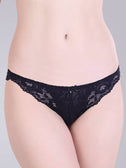 Coverage Padded Bra And Panty In Black Coverage Padded Bra And Panty In Black