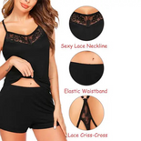 Women Night Short Black  Women Night Short Black