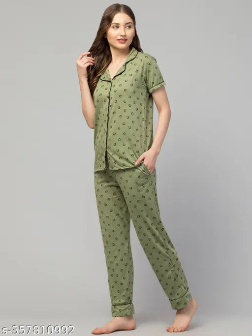 Nightsuit, cotton Hosiery , nightdress, girls night suit, night wear for women  Nightsuit, cotton Hosiery , nightdress, girls night suit, night wear for women